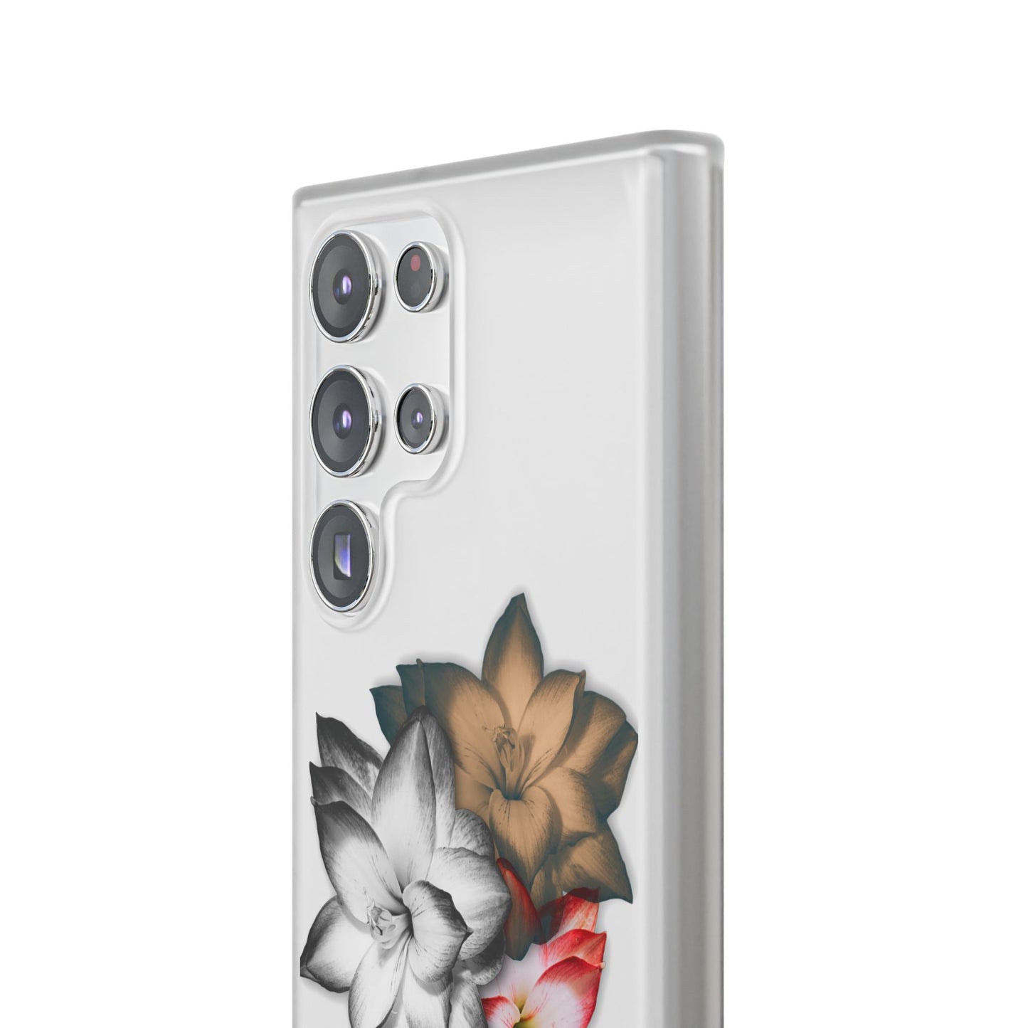 Elegant Floral Flexi Case - Stylish Phone Protection with Petal Design