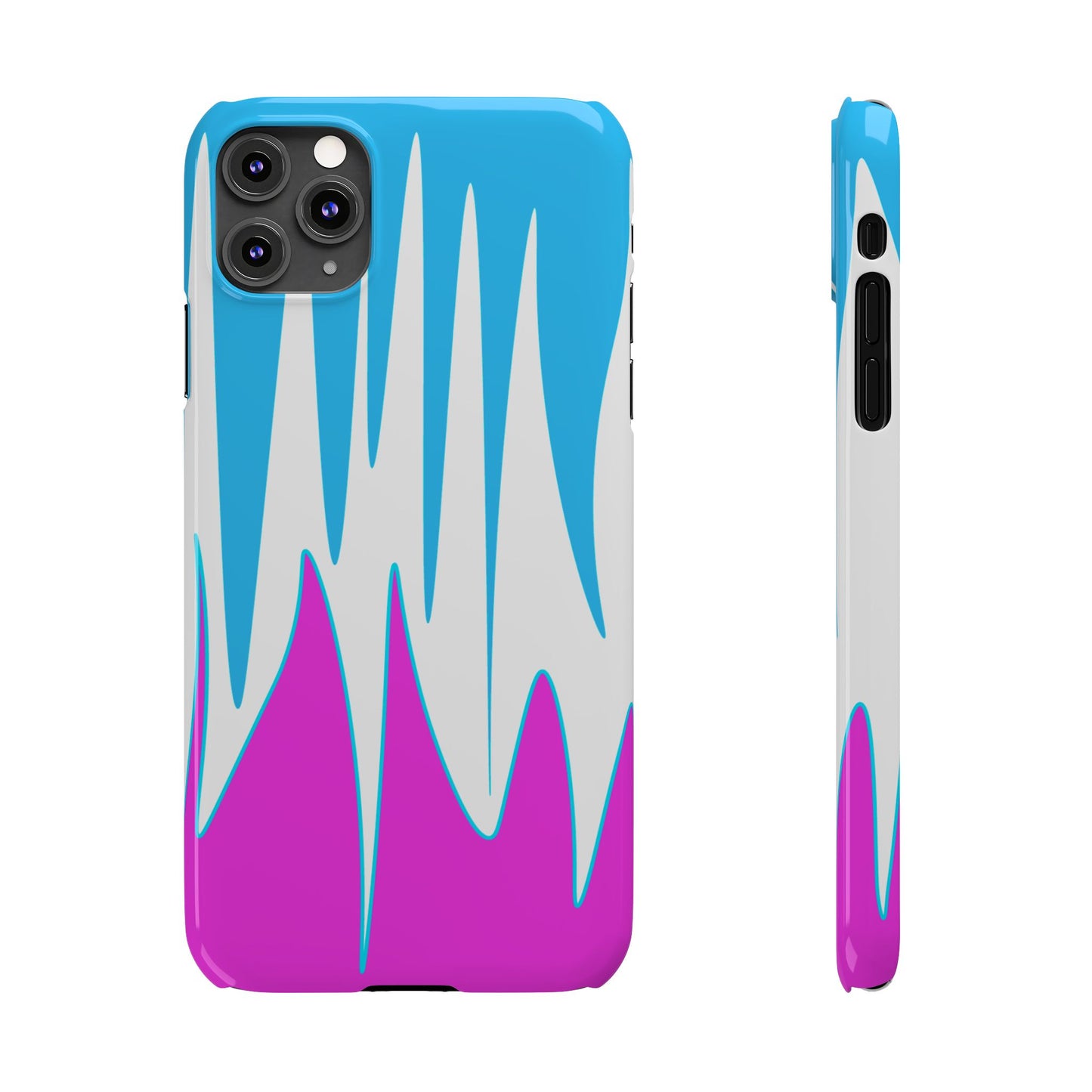 Vibrant Abstract Phone Case - Slim Fit, Phone Accessories, Custom Smartphone Case, Trendy iPhone Cover, Stylish Gift for Tech Lovers