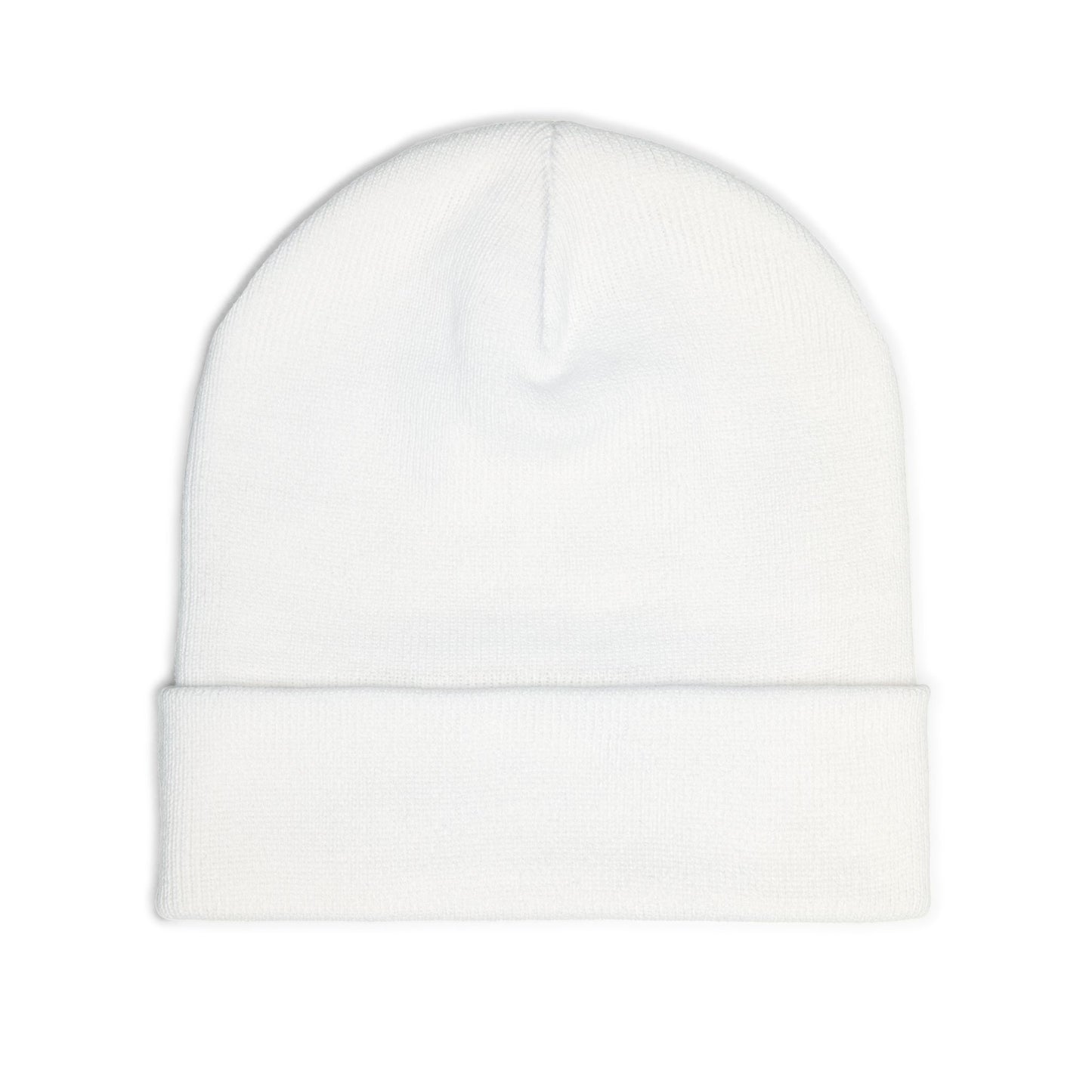 Visionary Embroidered Knit Beanie, Cozy Winter Hat, Cool Gift for Trendsetters, Fashionable Accessory, Statement Headwear