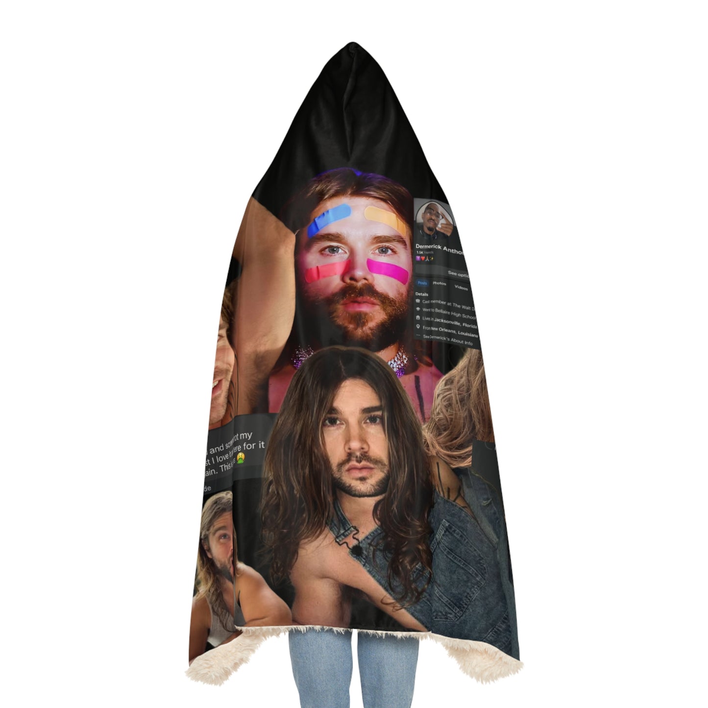 Cozy Photo Blanket Featuring Froggy Fresh