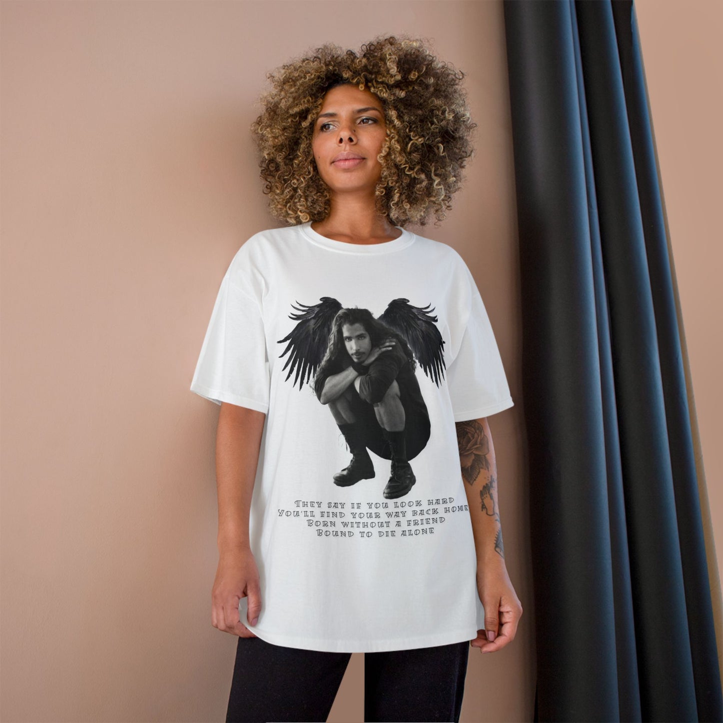 Angelic Chris Cornell Men's T-Shirt Graphic T-Shirt for Music Lovers, Unique Gift for Him, Casual Everyday Wear