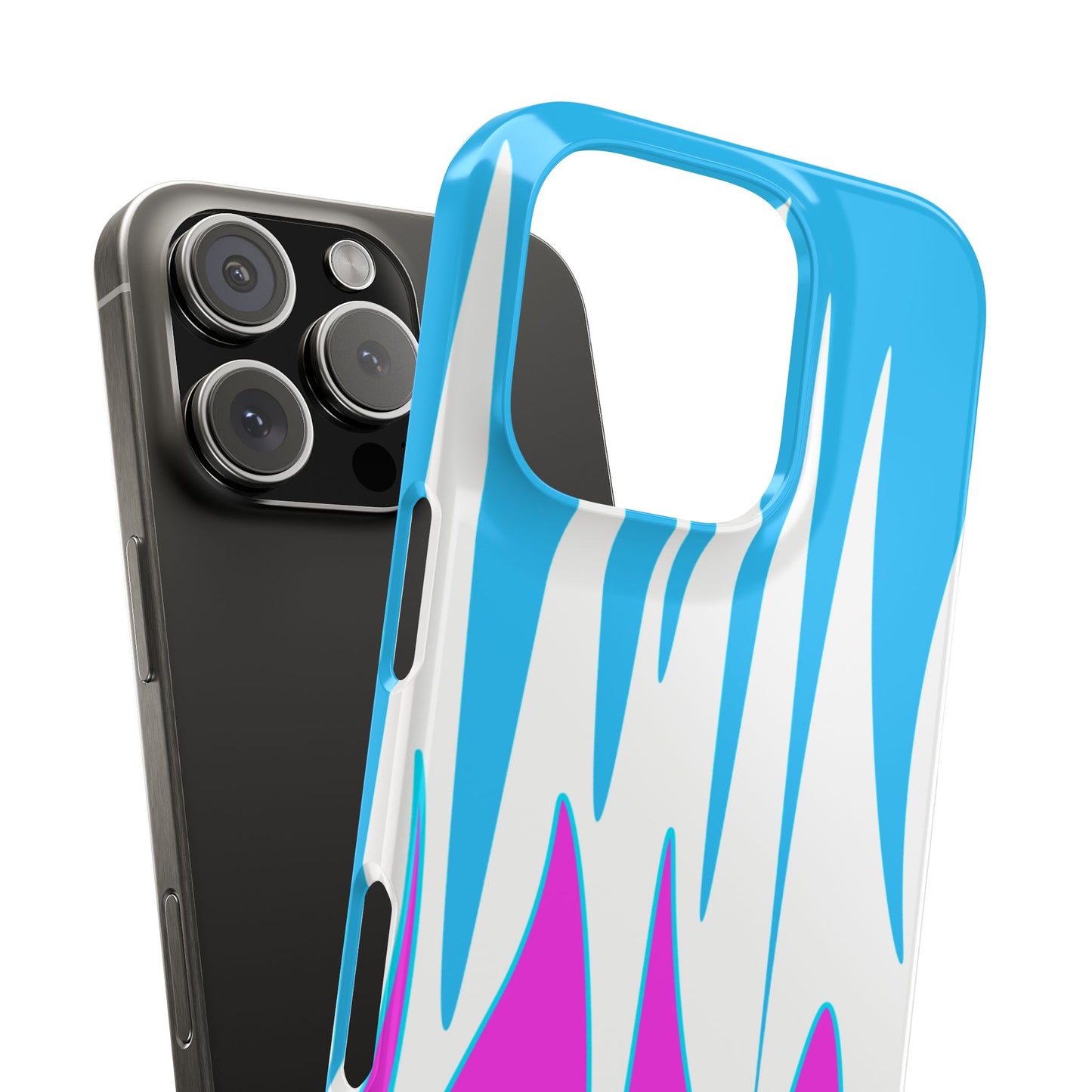 Vibrant Abstract Phone Case - Slim Fit, Phone Accessories, Custom Smartphone Case, Trendy iPhone Cover, Stylish Gift for Tech Lovers