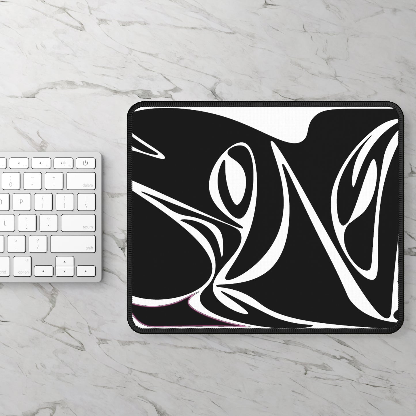 Sleek Abstract Gaming Mouse Pad - Modern Design for Gamers & Home Offices