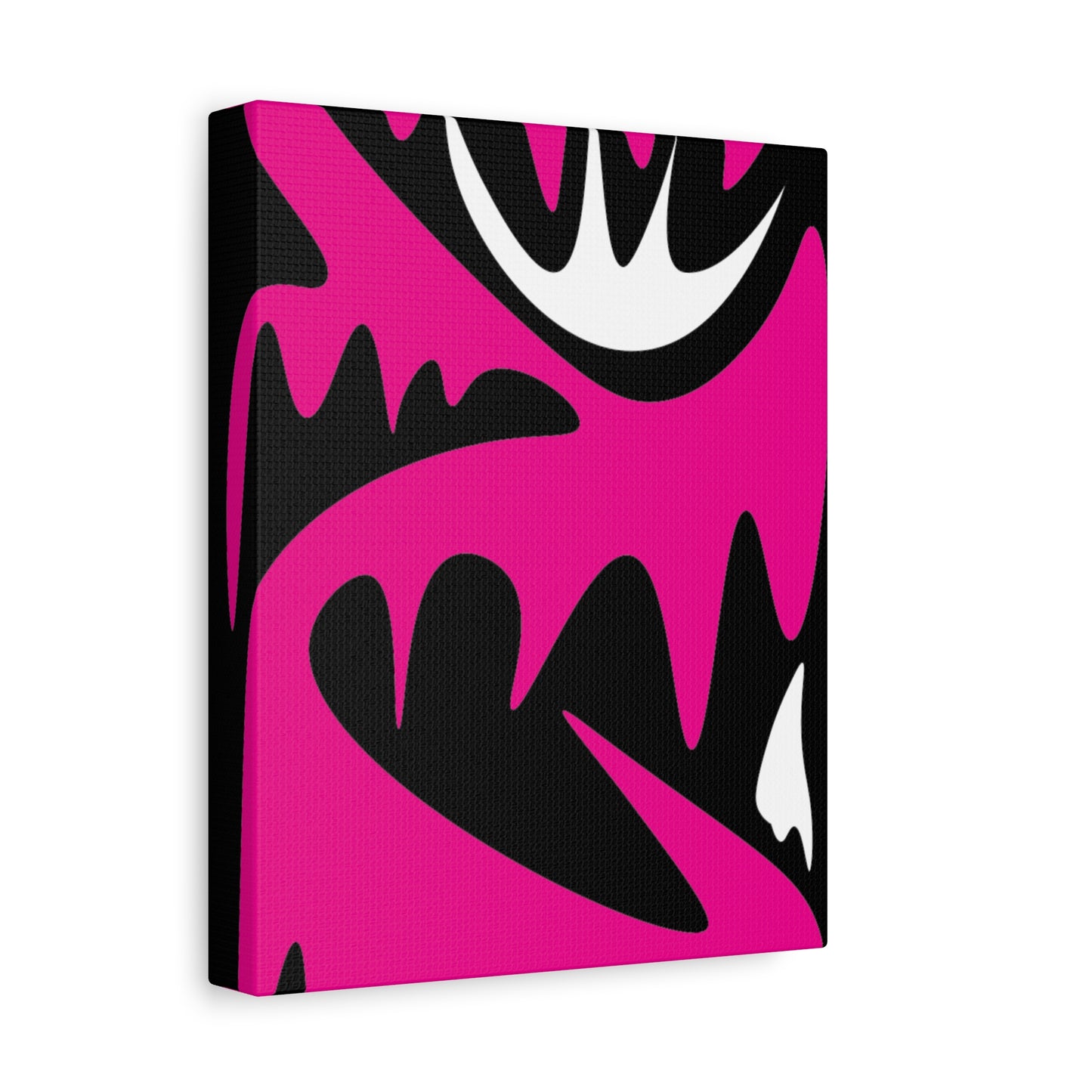 Vibrant Abstract Matte Canvas Wall Art - 1.25" Stretched Canvas