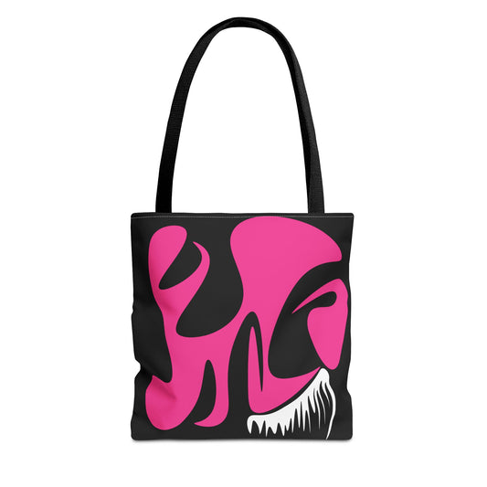 Chic Abstract Pink Design Tote Bag - Stylish & Functional