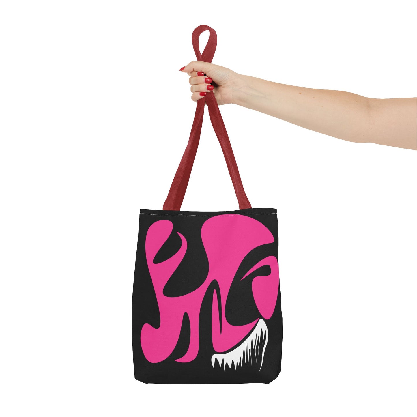 Chic Abstract Pink Design Tote Bag - Stylish & Functional