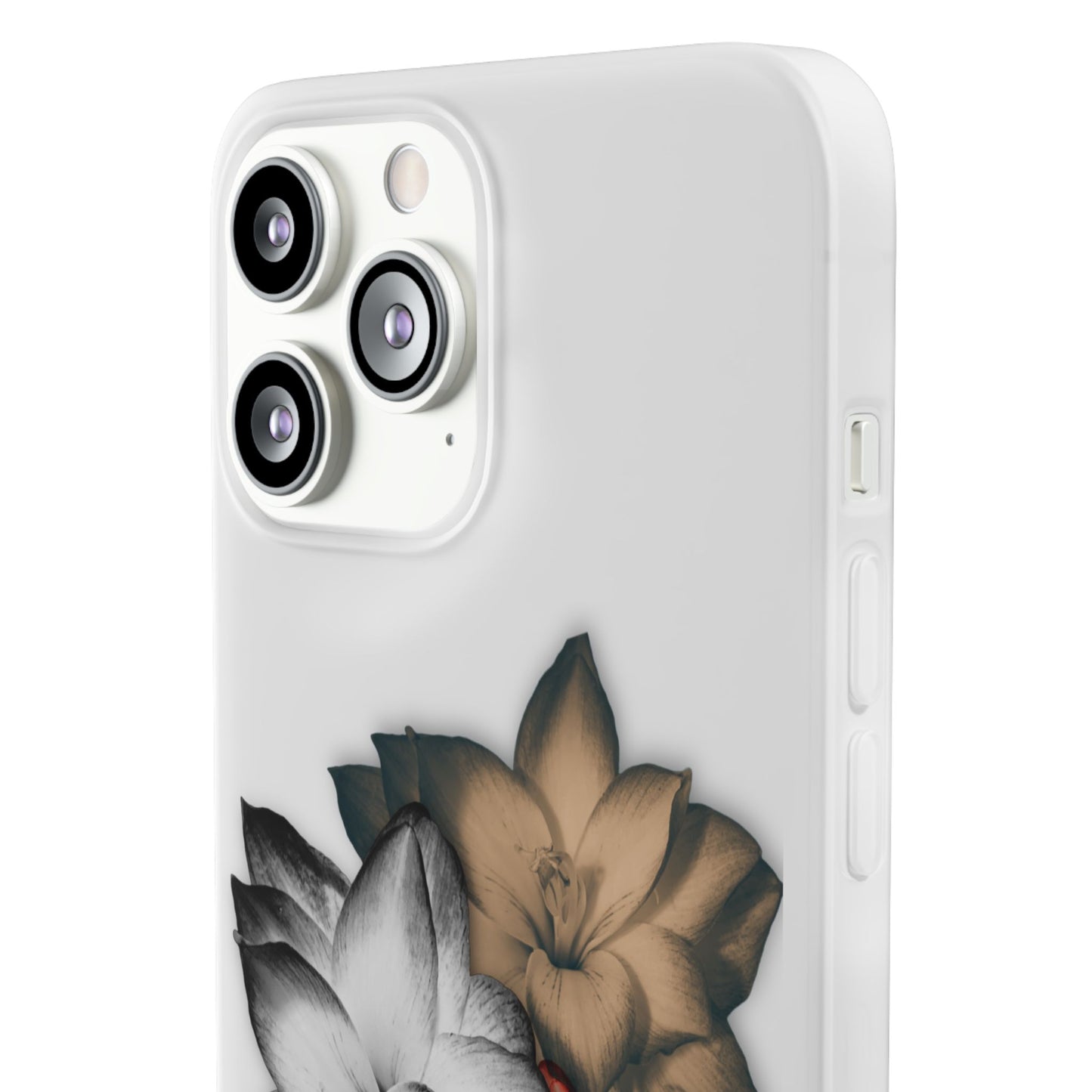 Elegant Floral Flexi Case - Stylish Phone Protection with Petal Design