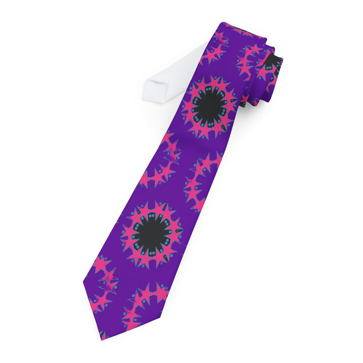 Vibrant Graphic Necktie - Modern Design for Stylish Occasions