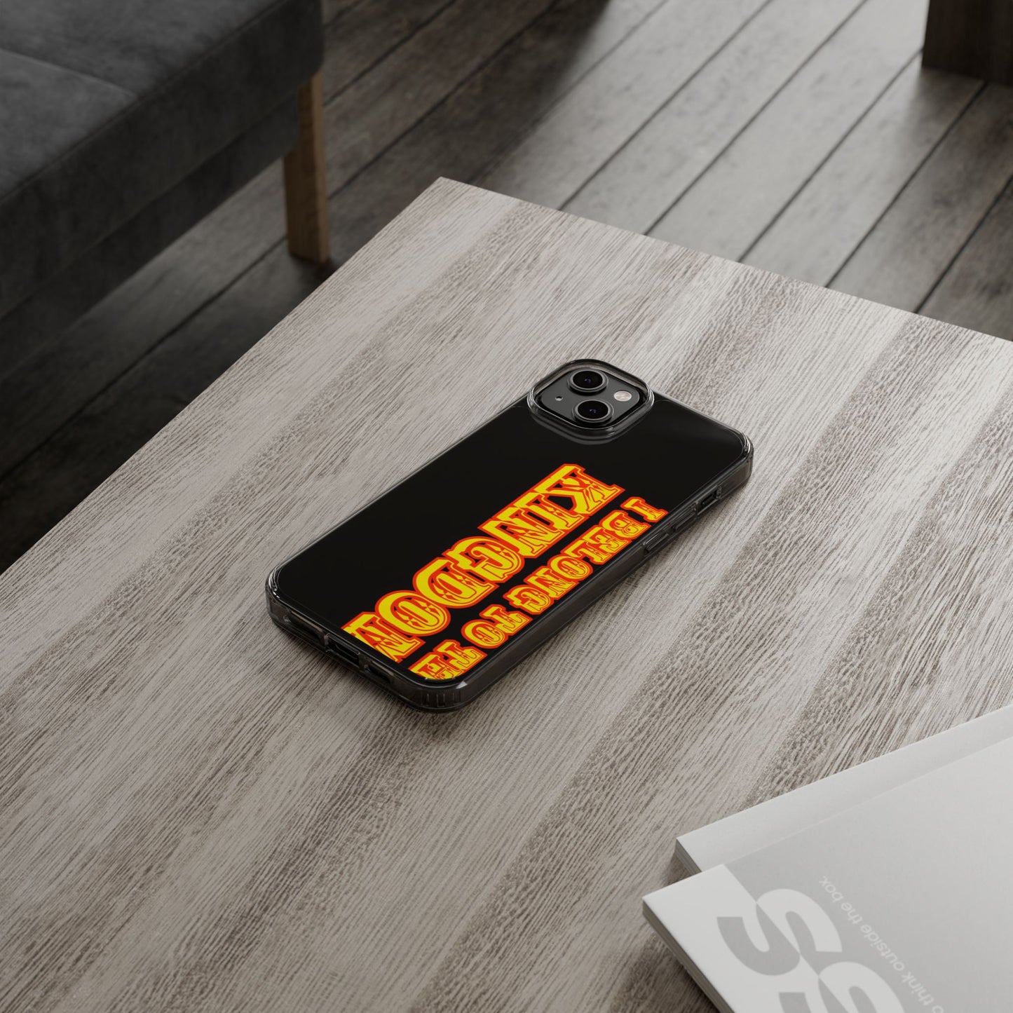 I Belong to the Kingdom Clear Phone Case