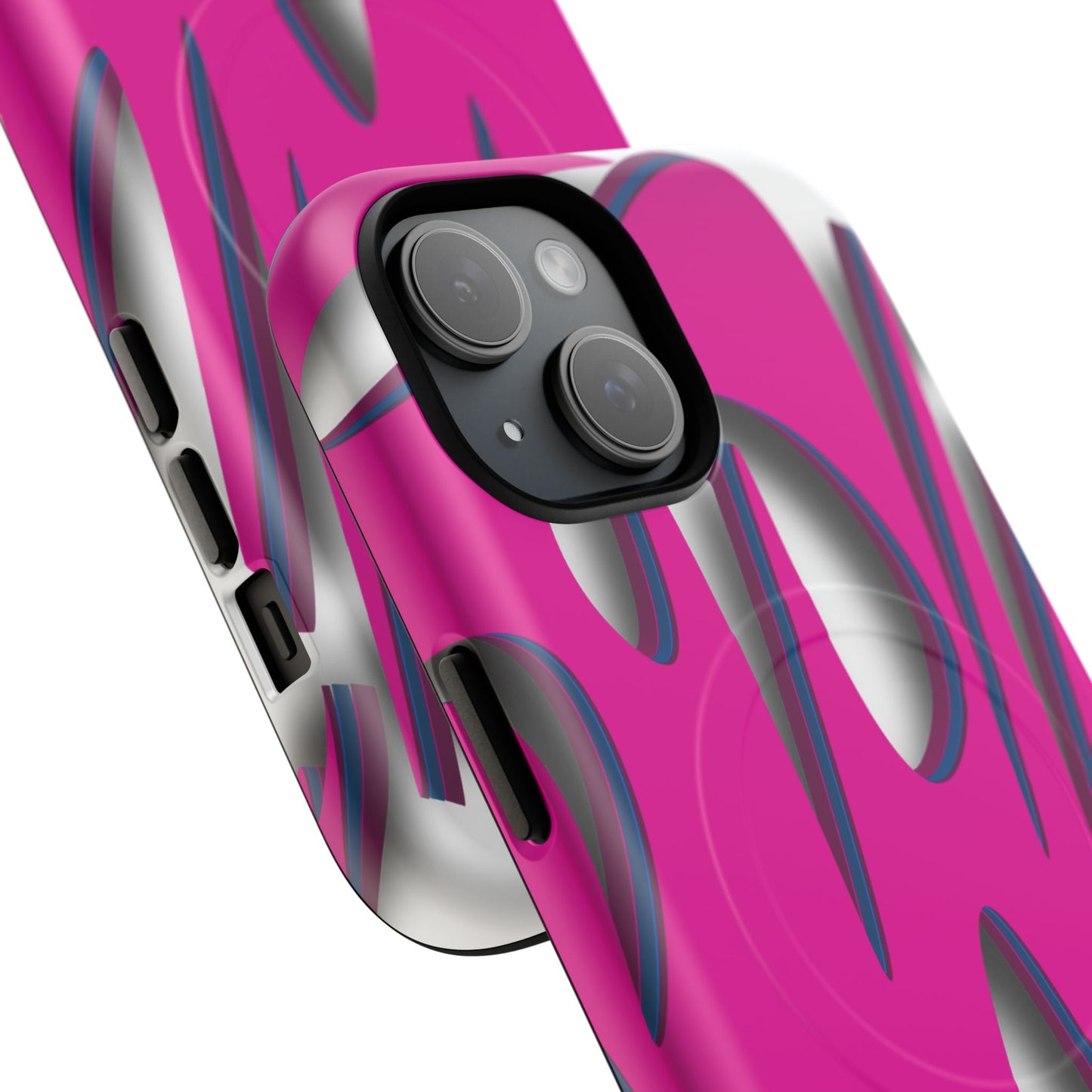 Bold Tough Magnetic Phone Case | Vibrant Pink Design