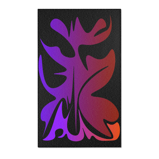 Modern Abstract Area Rug - Vibrant Design for Stylish Interiors