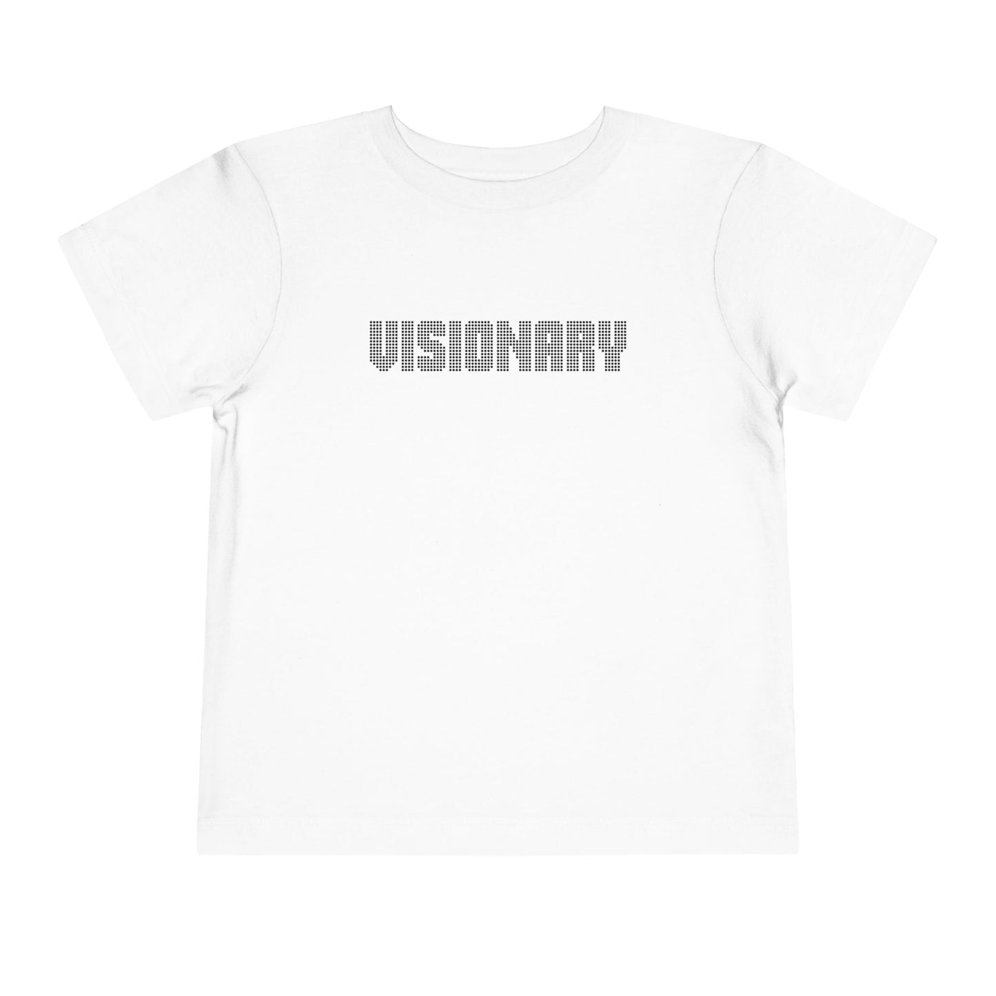 Visionary Toddler Tee - Trendy Short Sleeve T-Shirt for Young Creatives