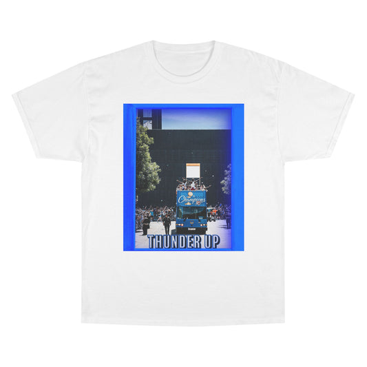 Thunder Up Champion T-Shirt | Perfect for Game Day, Sports Fan Apparel, Basketball Enthusiast Gift, Casual Outfit, Cheer Gear