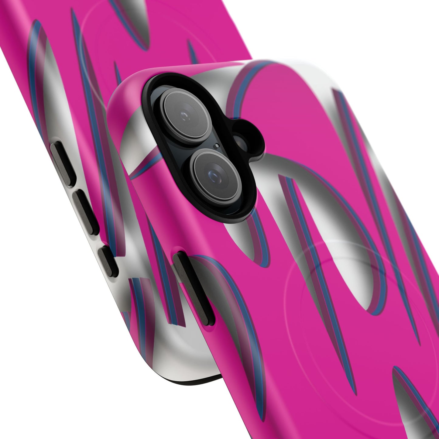Bold Tough Magnetic Phone Case | Vibrant Pink Design