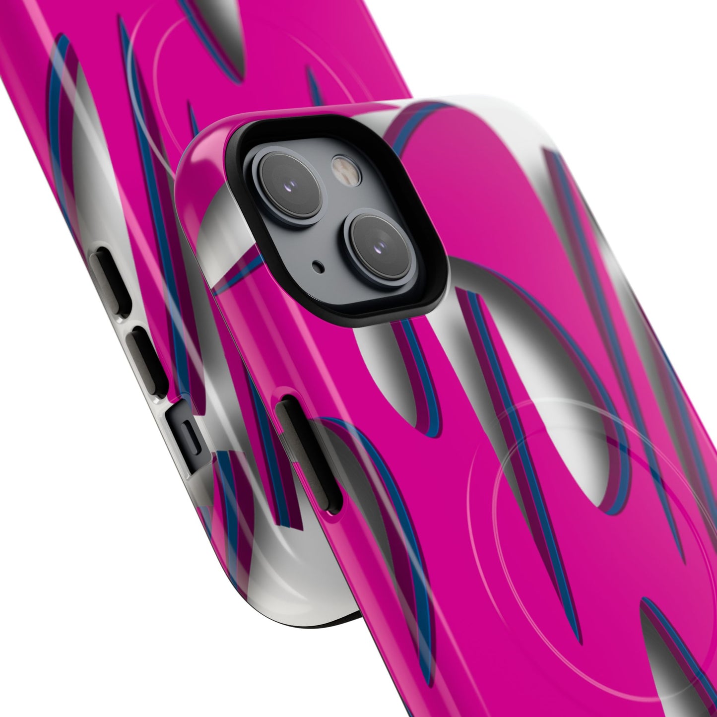 Bold Tough Magnetic Phone Case | Vibrant Pink Design