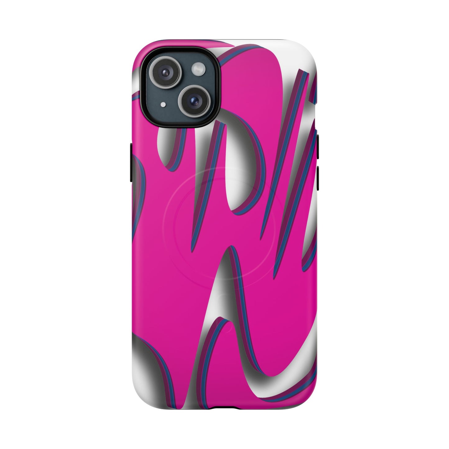 Bold Tough Magnetic Phone Case | Vibrant Pink Design