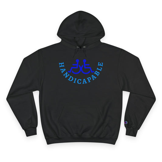 Champion Hoodie - Empowering Deaf Fitness Wear | Perfect for Support, Awareness Events, and Gifts