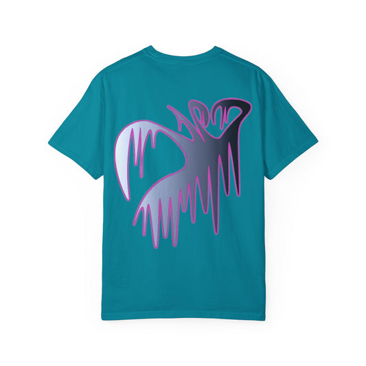 Vibrant Graphic Unisex T-Shirt - Artistic Wave Design