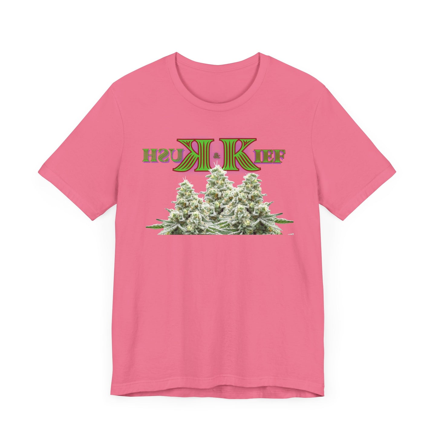 Kief & Kush Unisex Jersey Tee | Perfect for Summer Festivals, Cannabis Lovers, Eco-Friendly Fashion, Casual Wear, Gifts