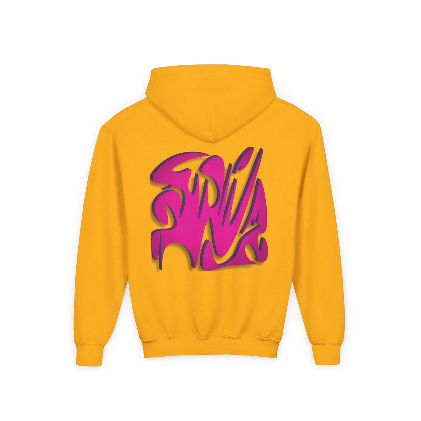 Visionary Youth Hoodie - Urban Style with Graffiti Design