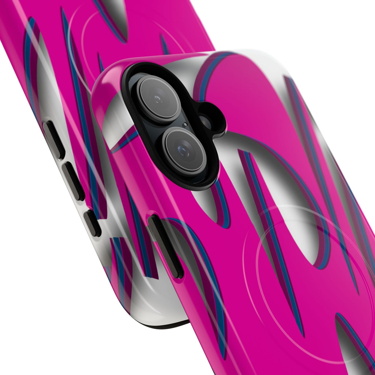 Bold Tough Magnetic Phone Case | Vibrant Pink Design