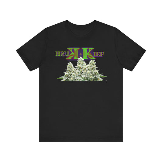 Kief & Kush Unisex Jersey Tee | Perfect for Summer Festivals, Cannabis Lovers, Eco-Friendly Fashion, Casual Wear, Gifts