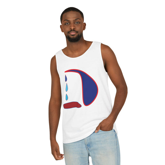 Emotional Art Unisex Garment-Dyed Tank Top | Summer Vibes & Casual Comfort