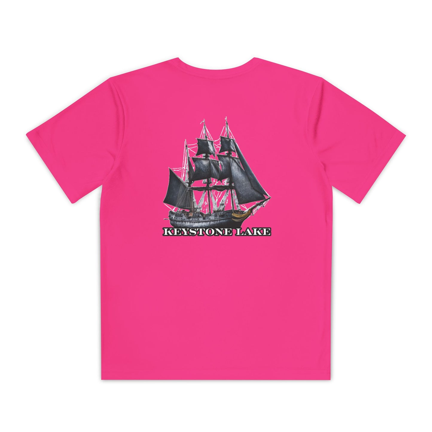Keystone Lake Pirate Tee, Cool pirate shirt, Children's adventurous clothing, Gift for young explorers, Summer camp gear, Birthday present