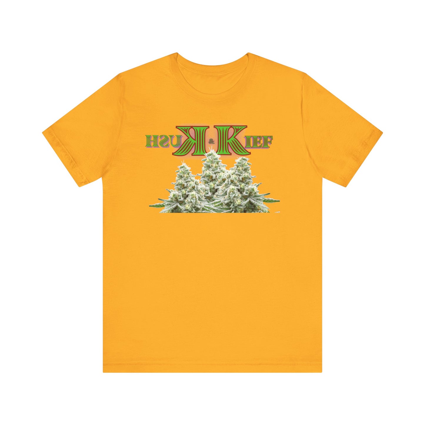 Kief & Kush Unisex Jersey Tee | Perfect for Summer Festivals, Cannabis Lovers, Eco-Friendly Fashion, Casual Wear, Gifts