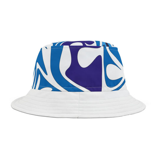 Colorful Abstract Bucket Hat - Trendy Summer Accessory