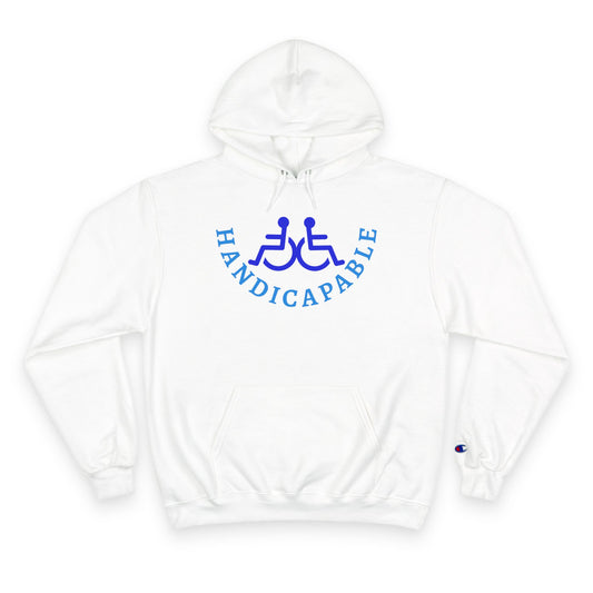 Champion Hoodie - Empowering Deaf Fitness Wear | Perfect for Support, Awareness Events, and Gifts