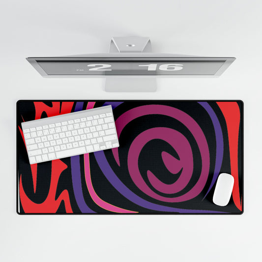 Colorful Abstract Desk Mat – Stylish Workspace Accessory for Creative Individuals