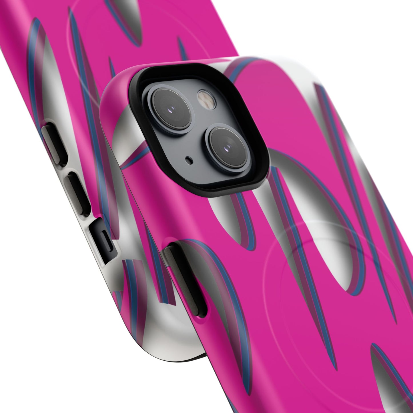 Bold Tough Magnetic Phone Case | Vibrant Pink Design