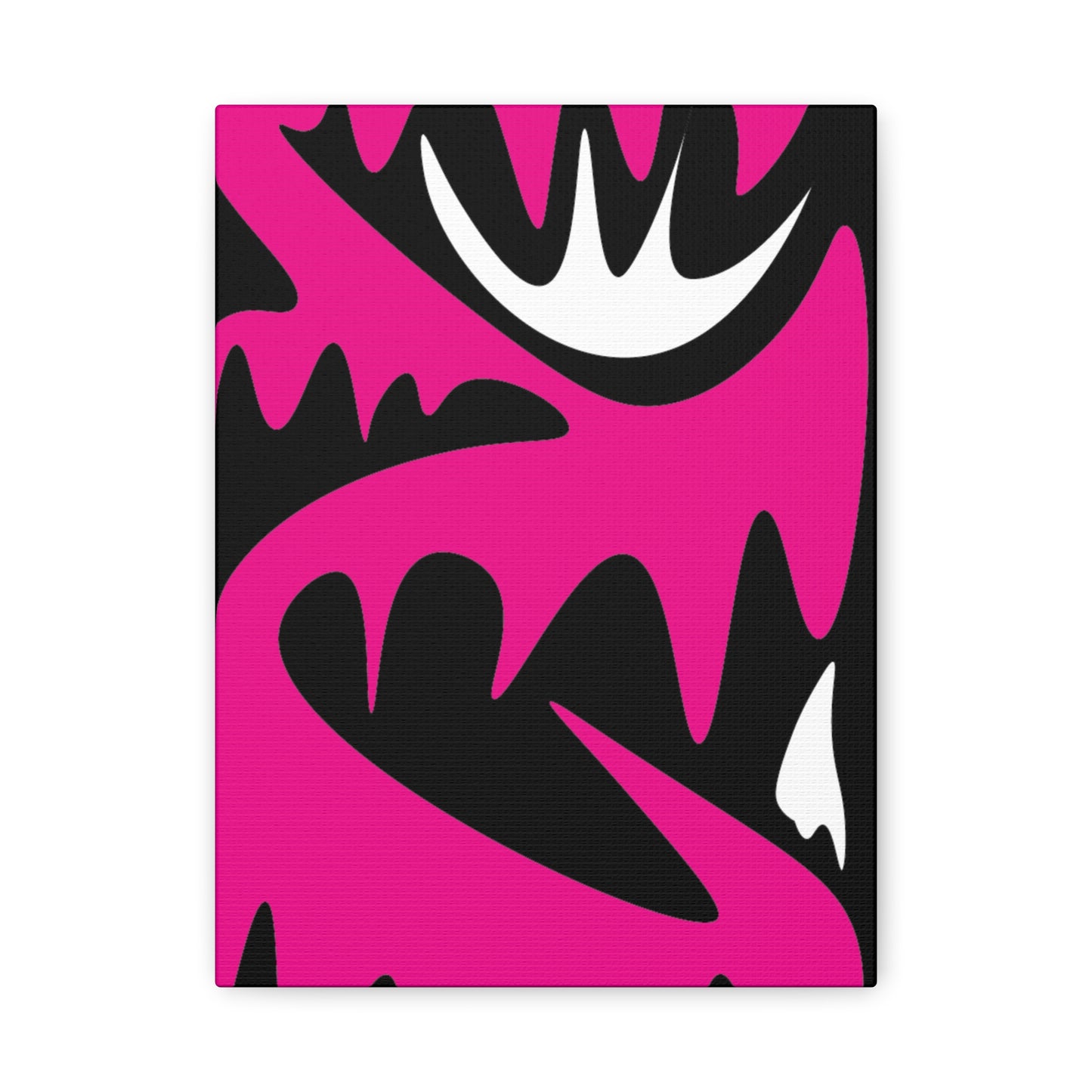 Vibrant Abstract Matte Canvas Wall Art - 1.25" Stretched Canvas