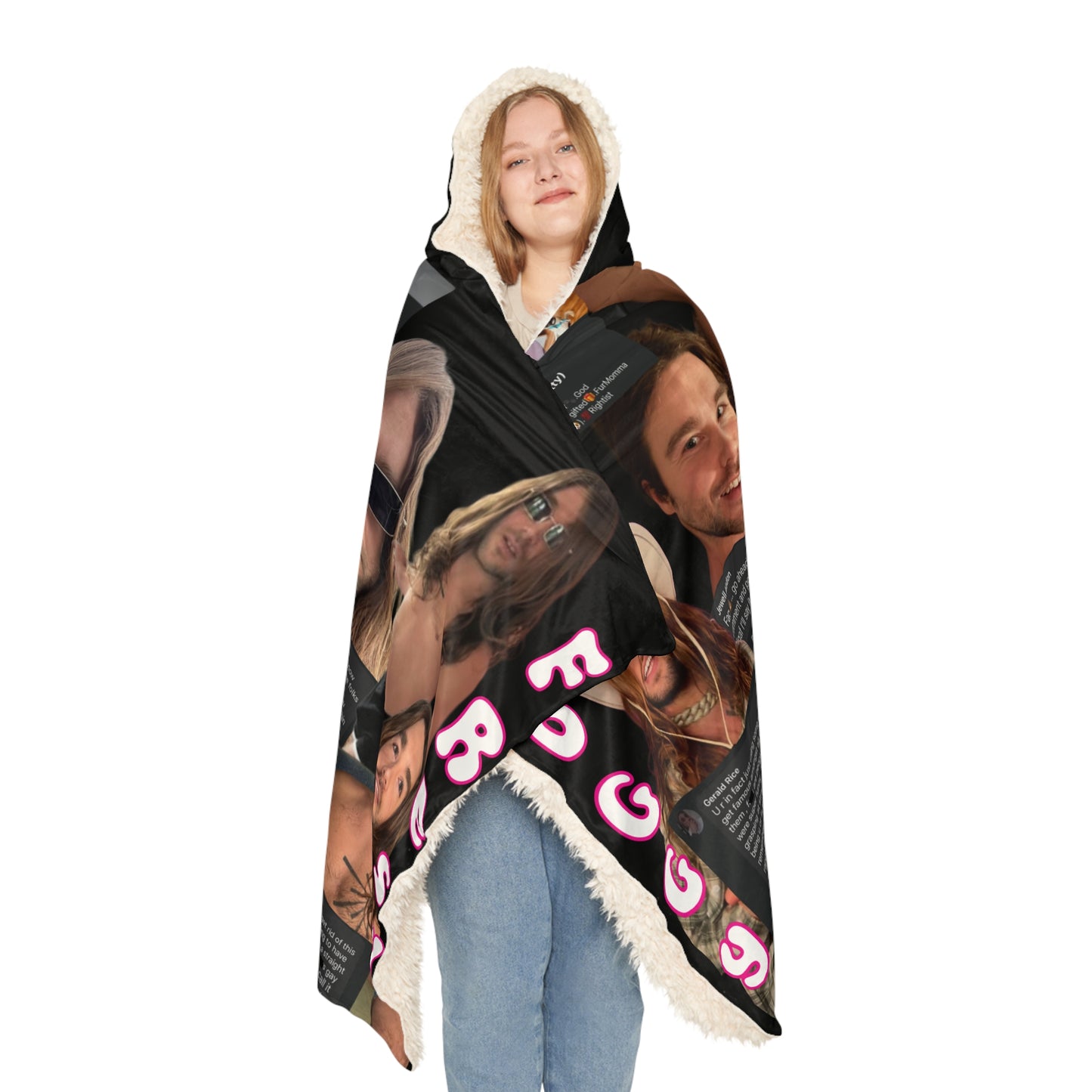 Cozy Photo Blanket Featuring Froggy Fresh