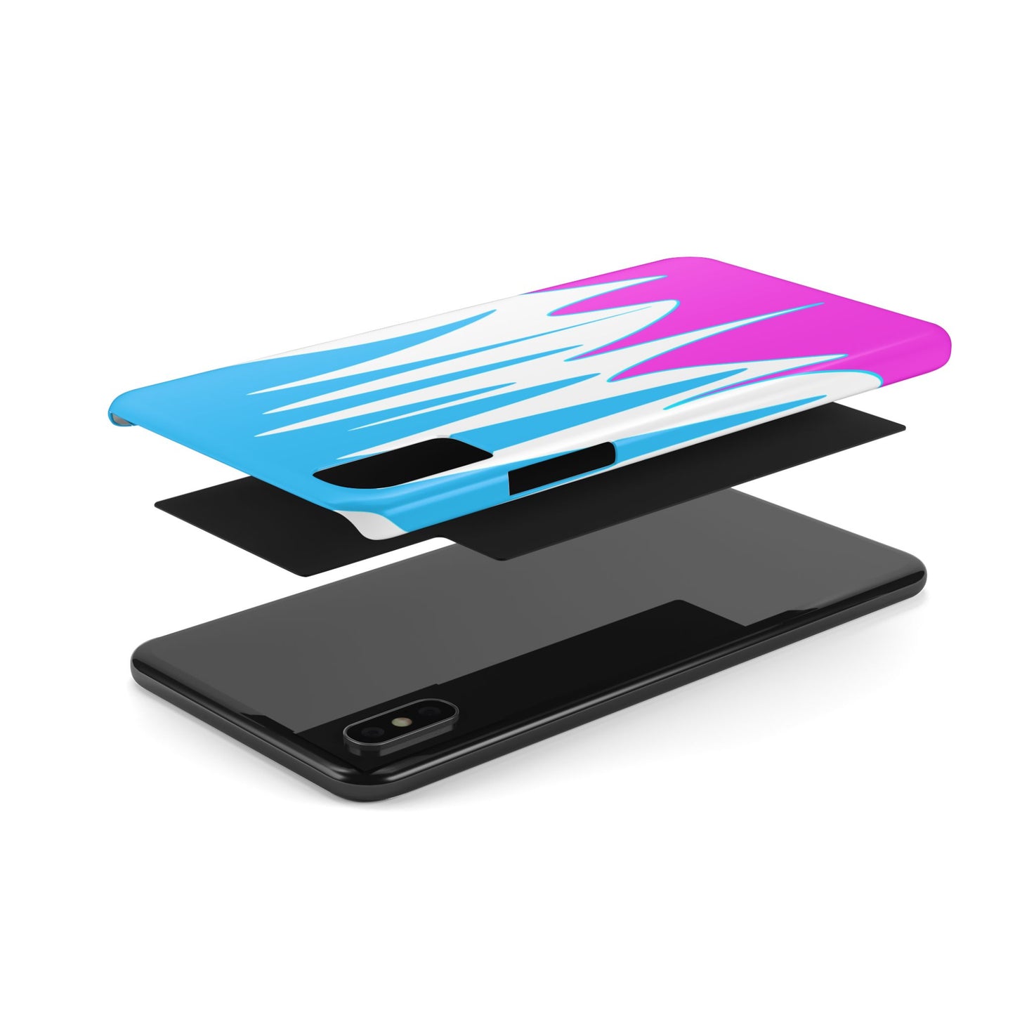 Vibrant Abstract Phone Case - Slim Fit, Phone Accessories, Custom Smartphone Case, Trendy iPhone Cover, Stylish Gift for Tech Lovers