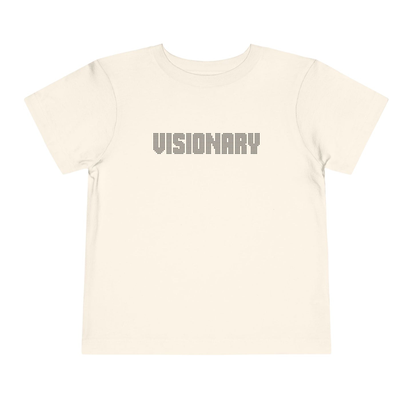 Visionary Toddler Tee - Trendy Short Sleeve T-Shirt for Young Creatives