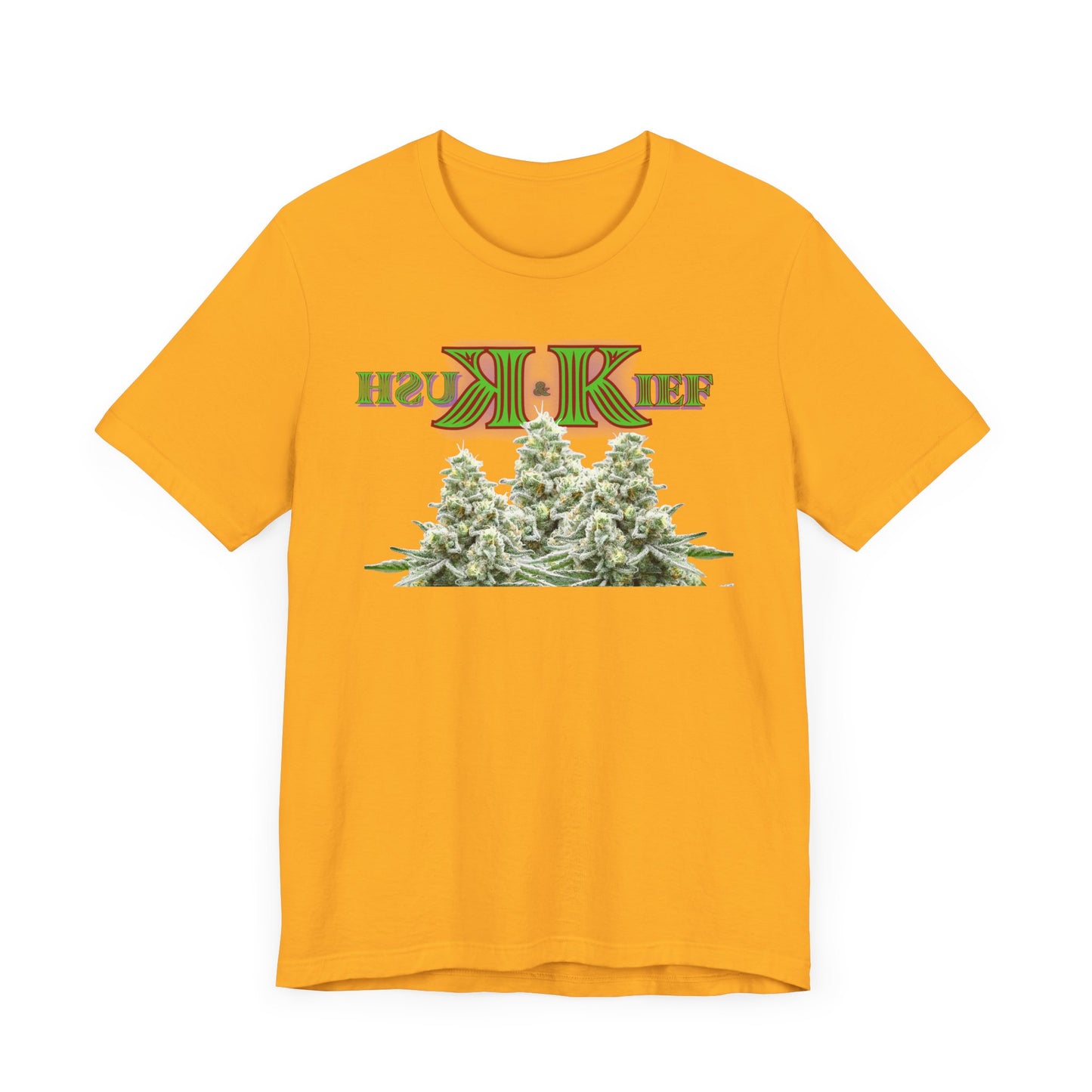 Kief & Kush Unisex Jersey Tee | Perfect for Summer Festivals, Cannabis Lovers, Eco-Friendly Fashion, Casual Wear, Gifts