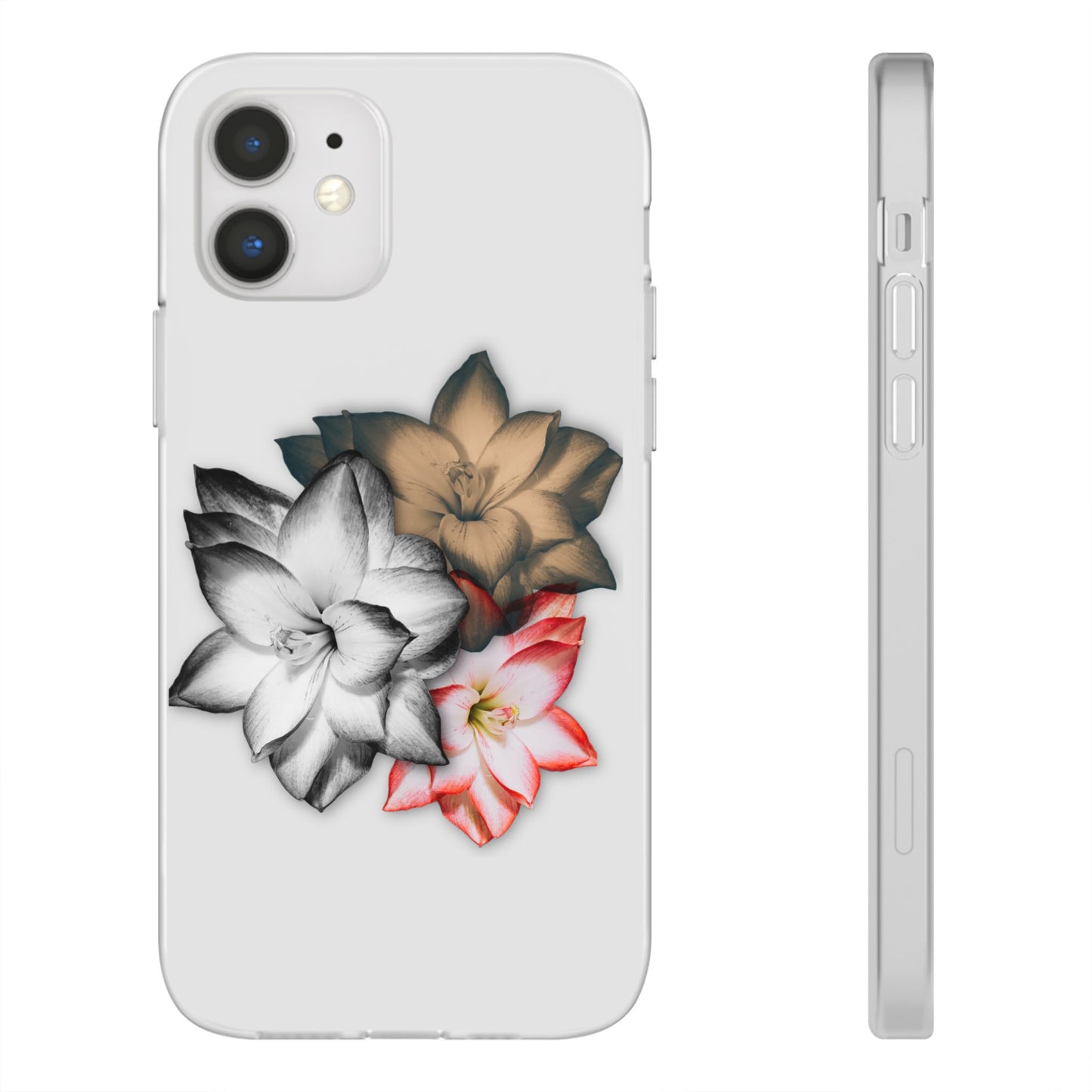 Elegant Floral Flexi Case - Stylish Phone Protection with Petal Design