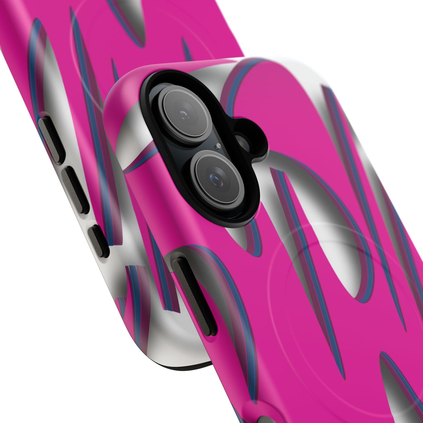 Bold Tough Magnetic Phone Case | Vibrant Pink Design