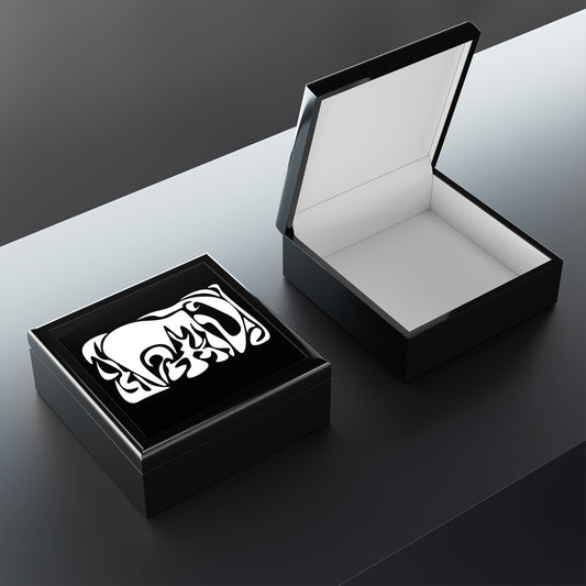 Modern Abstract Jewelry Box with Elegant Design
