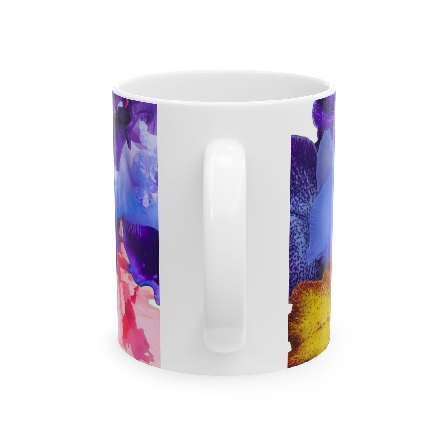 Vibrant Floral Ceramic Mug - 11oz & 15oz