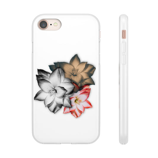 Elegant Floral Flexi Case - Stylish Phone Protection with Petal Design