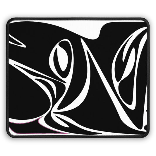 Sleek Abstract Gaming Mouse Pad - Modern Design for Gamers & Home Offices