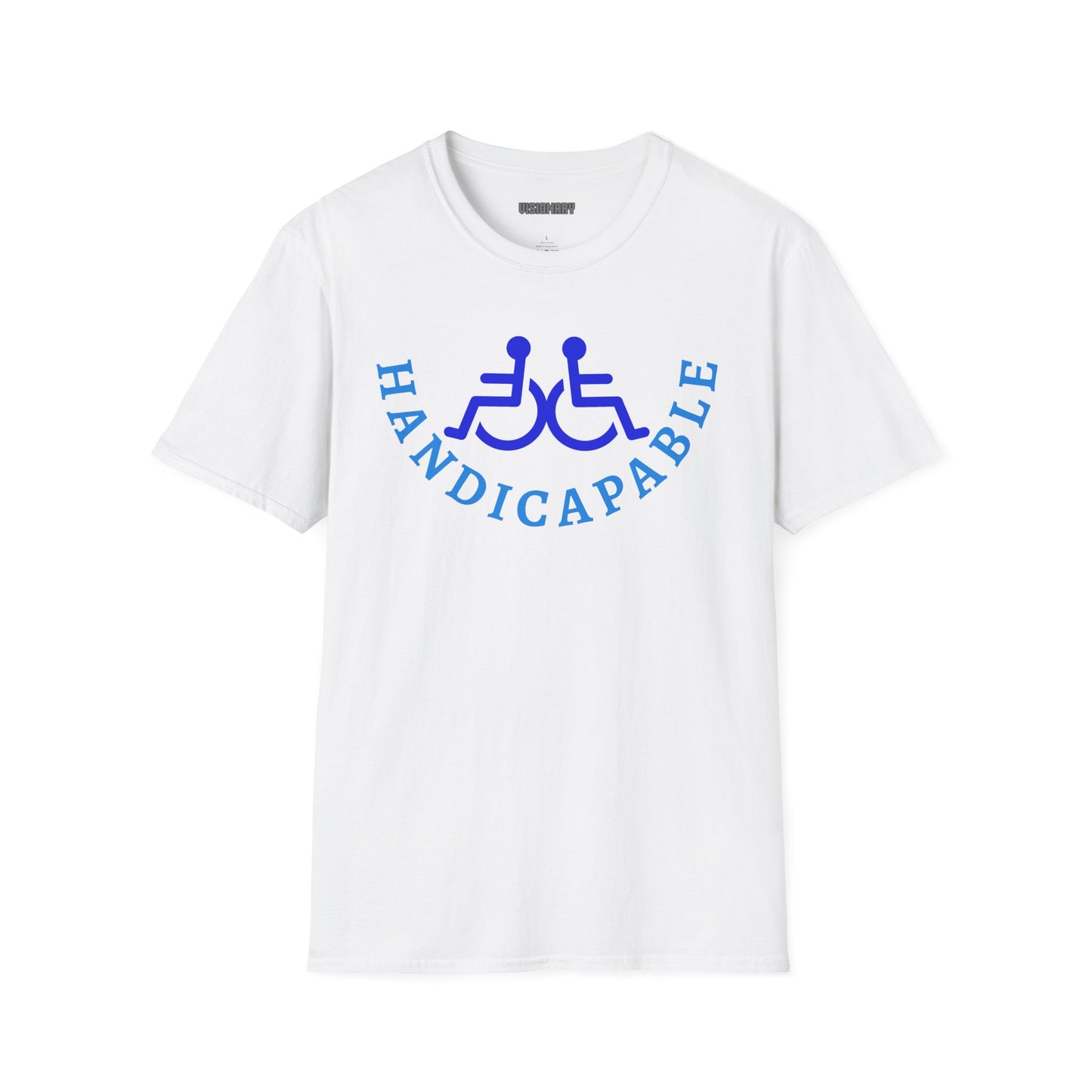 Handicapable & Deaf AF T-Shirt, Unisex Graphic Tee for Awareness, Disability Pride, Gifts for Activists, Everyday Wear