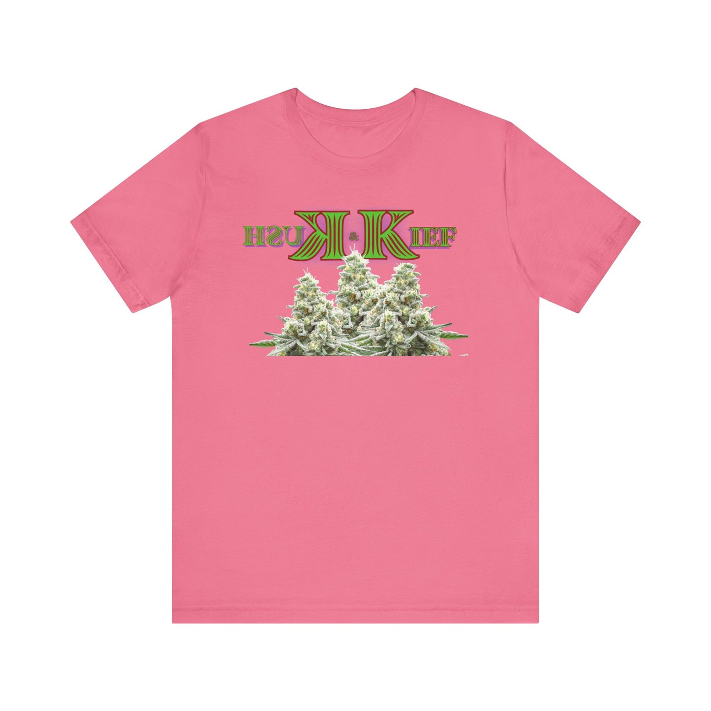 Kief & Kush Unisex Jersey Tee | Perfect for Summer Festivals, Cannabis Lovers, Eco-Friendly Fashion, Casual Wear, Gifts