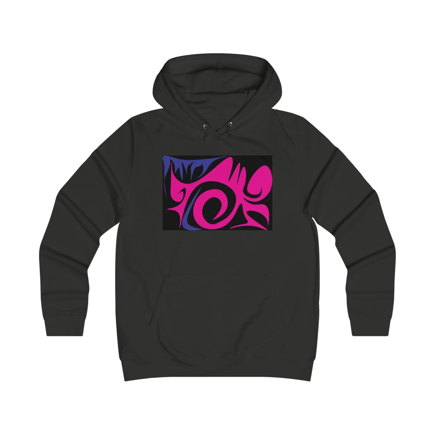 Spacey College Hoodie - Hand Drawn Unique Design