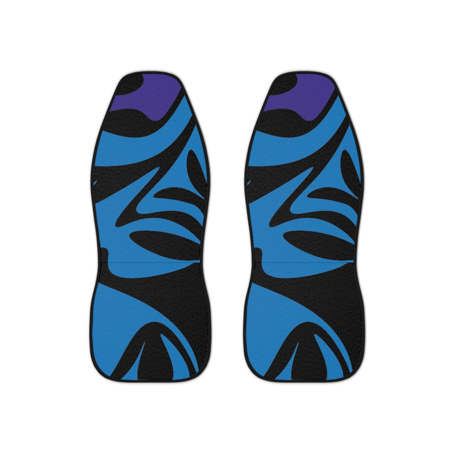 Stylish Blue Abstract Car Seat Covers - Unique Automotive Accessories