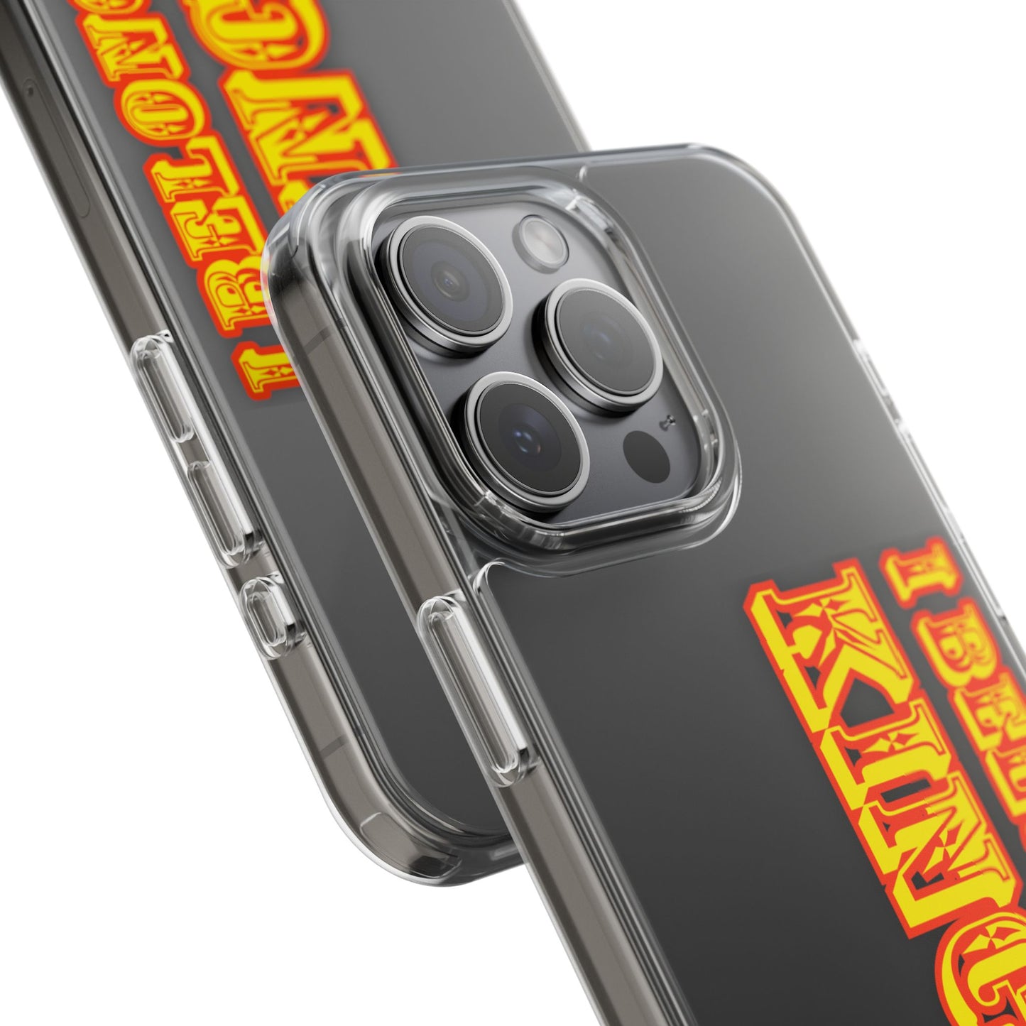 I Belong to the Kingdom Clear Phone Case