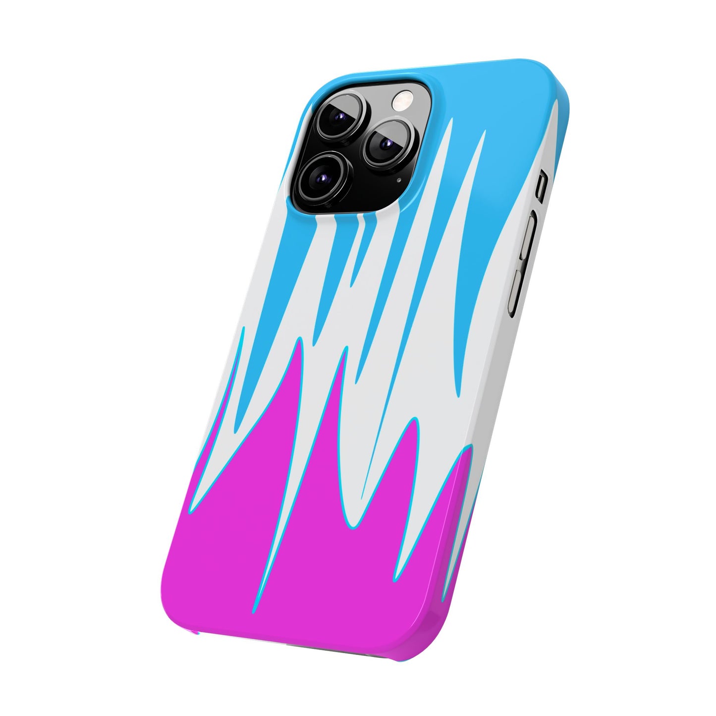 Vibrant Abstract Phone Case - Slim Fit, Phone Accessories, Custom Smartphone Case, Trendy iPhone Cover, Stylish Gift for Tech Lovers
